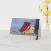 Carte Les bottes de Mlle Simpson | William Nicholson (Fleur jaune)