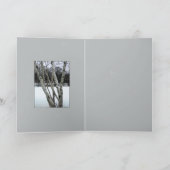 Carte Les bouleaux d'hiver (Intérieur)