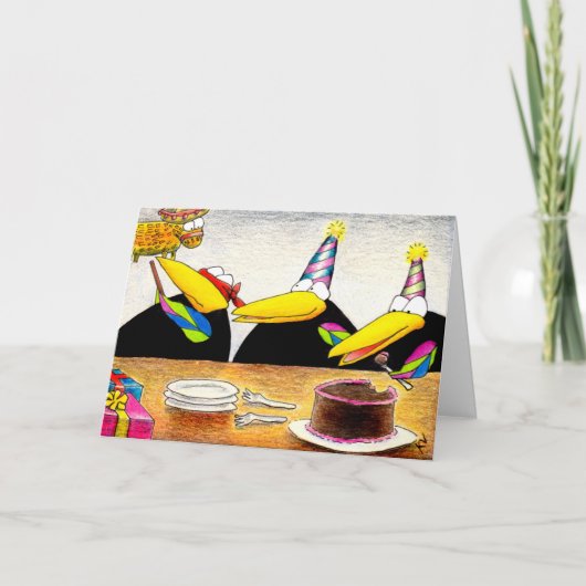 Carte Les bouts de calorie pour l'anniversaire rappelle (Devant)