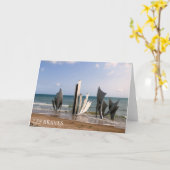 Carte Les Braves Memorial, Normandie, France (Fleur jaune)