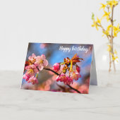 Carte Les Buds Sakura Sont Prêts À S'Ouvrir Et À S'Éclai (Fleur jaune)