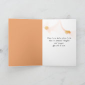 Carte Les cailloux et la sympathie au coucher du soleil (Intérieur)