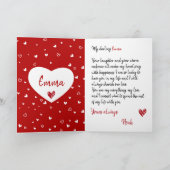 Carte Les câlins et les baisers et les choses sales drôl (Intérieur)