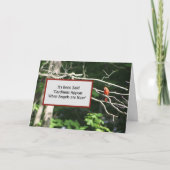 Carte Les cardinaux sont près des anges apparaissent - l (Devant)