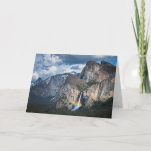 Carte Les cascades   Bride Veil Falls Yosemite Californi