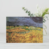 Carte Les champs par Vincent van Gogh (Debout devant)