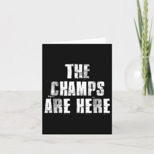Carte Les Champs Sont Ici Gymnase Motivationnelle Sport