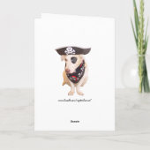 Carte Les chats amusants se faufilent à Halloween (Dos)