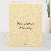 Carte Les chats de Noël adorables font face à Noël hiver (Dos)