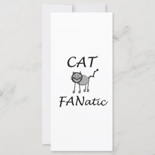 Carte Les chats fanatiques