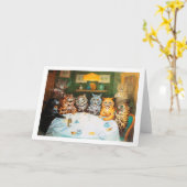 Carte Les chats qui aiment les cigares et le brandy, Lou (Fleur jaune)