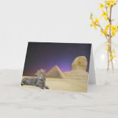 Carte Les chats règnent ! (Fleur jaune)