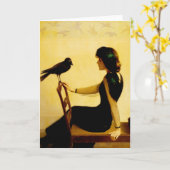 Carte Les Chatterers De Harry Watrous (Fleur jaune)