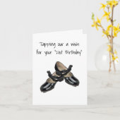 CARTE LES CHAUSSURES TAP REMPORTENT *21E* ANNIVERSAIRE (Fleur jaune)