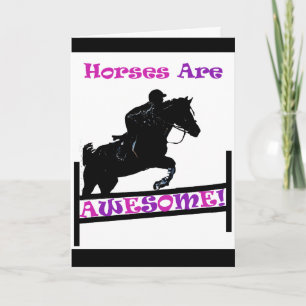 Carte Les Chevaux Sont Superbes