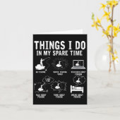 Carte Les Choses Que Je Fais Dans Mon Temps De Secours P (Fleur jaune)