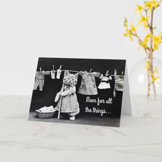 Carte Les choses que vous faites (Fleur jaune)