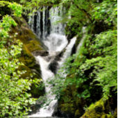 CARTE LES CHUTES D'EAU