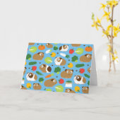 Carte Les Cochons De Guinée Et Leurs Traitements (Fleur jaune)