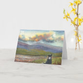 Carte Les collines appellent (Fleur jaune)