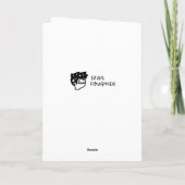 Carte Les cookies dans la douche (Dos)