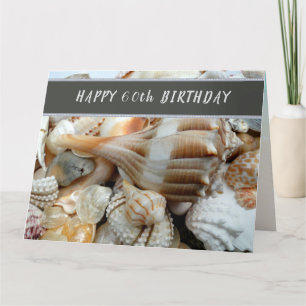 Carte Les coquillages d'anniversaire de Beachcomber de t