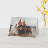 Carte Les couleurs : l'avancée des Gardes Écossais (Fleur jaune)