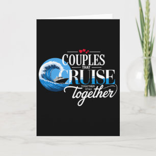 Carte Les couples qui font une croisière ensemble resten