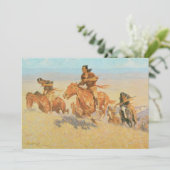 Carte Les Coureurs de Buffalo, Big Horn Basin de Remingt (Debout devant)