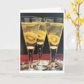 CARTE * LES COUREURS* ET * JOYEZ NOËL* À VOUS (Fleur jaune)