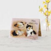 CARTE LES CUISINES DU JOUR DE LA MÈRE SE RÉVEILLENT (Fleur jaune)