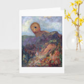 Carte Les Cyclops, Redon, 1898-1900 (Fleur jaune)