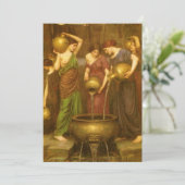Carte Les Danaides par John William Waterhouse (Debout devant)