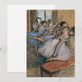Carte Les Danseurs | Edgar Degas (Devant / Derrière)