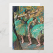 Carte Les Danseurs | Edgar Degas (Devant / Derrière)