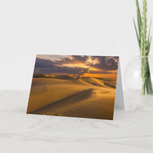 Carte Les déserts   Paysage des dunes de sable