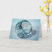 Carte les diamants sont un meilleur ami de filles (Fleur jaune)