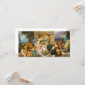 Carte Les dieux grecs sur le Mont Parnassus (Devant/Arrière en situation)