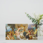 Carte Les dieux grecs sur le Mont Parnassus (Debout devant)