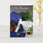 Carte Les diplômés (Fleur jaune)