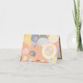 Carte Les dix plus grands, Groupe IV, No 4 par Hilma af  (Dos)