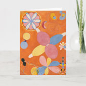 Carte Les Dix Plus Grands N° 4 | Hilma af Klint (Devant)