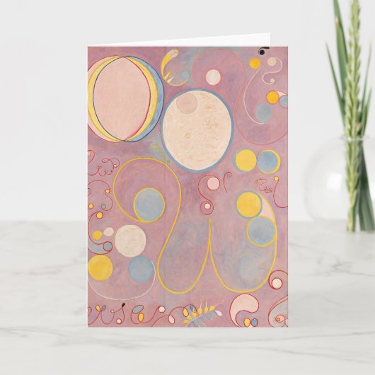 Carte Les Dix Plus Grands N° 8 | Hilma af Klint (Devant)