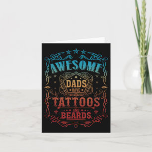 Carte Les Draps Étonnants Ont Des Tatouages Et Des Oreil