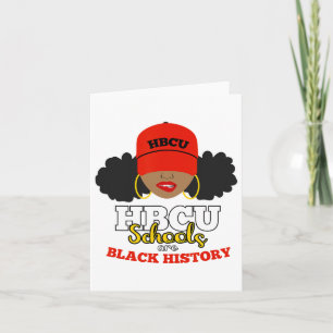 Carte Les Écoles Hbcu Sont Le Mois De L'Histoire Noire L