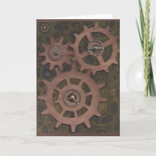 Carte Les engrenages du temps (Devant)