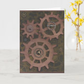 Carte Les engrenages du temps (Fleur jaune)