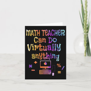 Carte Les Enseignants En Mathématiques Peuvent Faire Pre