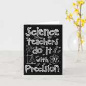 Carte Les Enseignants En Sciences Le Font Avec Précision (Fleur jaune)