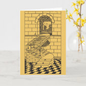 Carte Les étapes de la maçonnerie (Fleur jaune)